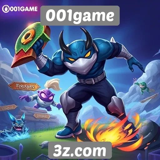 Principais categorias de jogos disponíveis no 001game