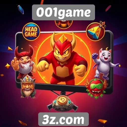 Plataforma 001game destaca suas funcionalidades interativas