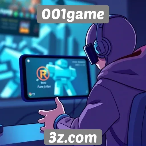 Destaques das funcionalidades interativas do 001game